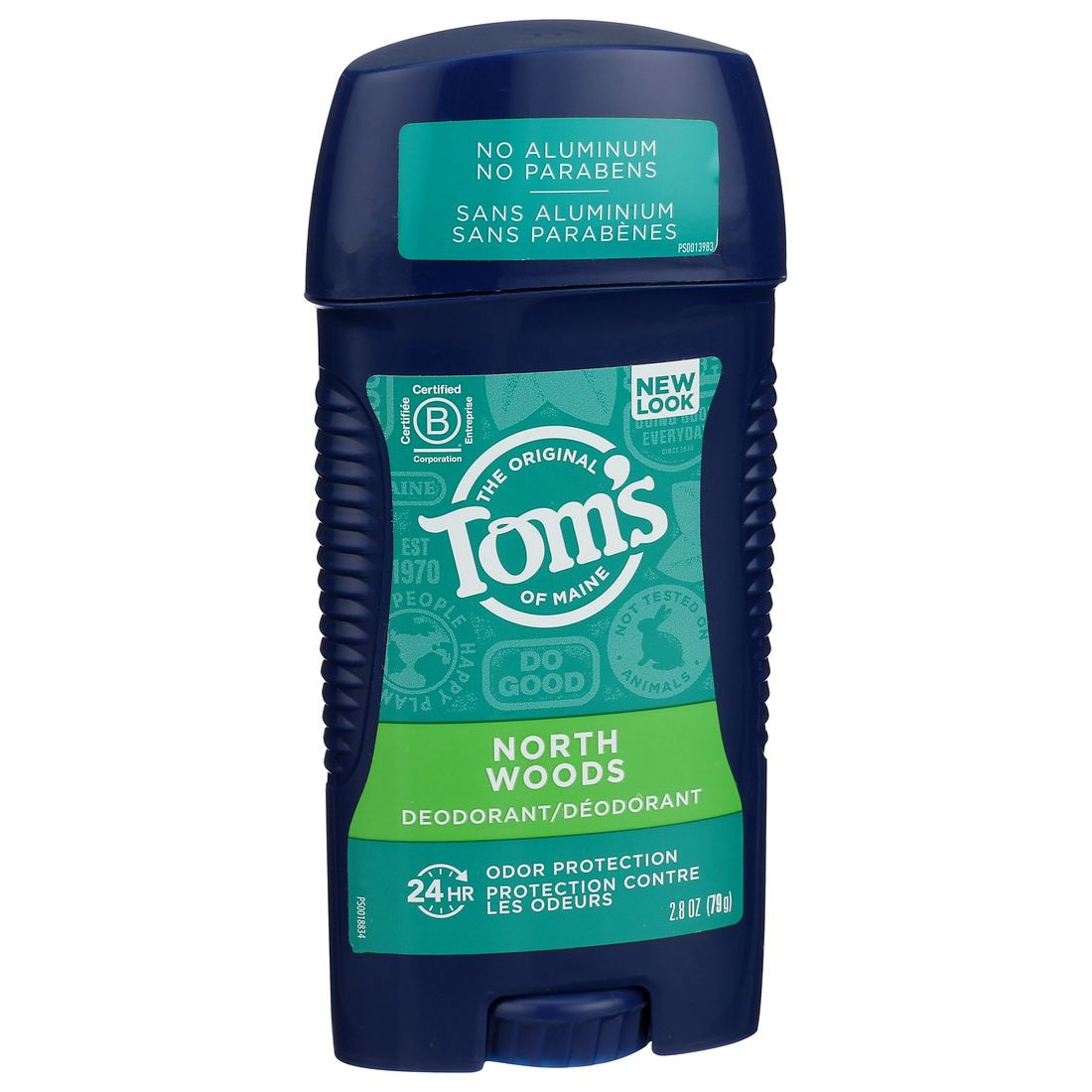 Tom's of Maine Deodorant, North Woods Scent, Aluminum Free 3.25 Oz