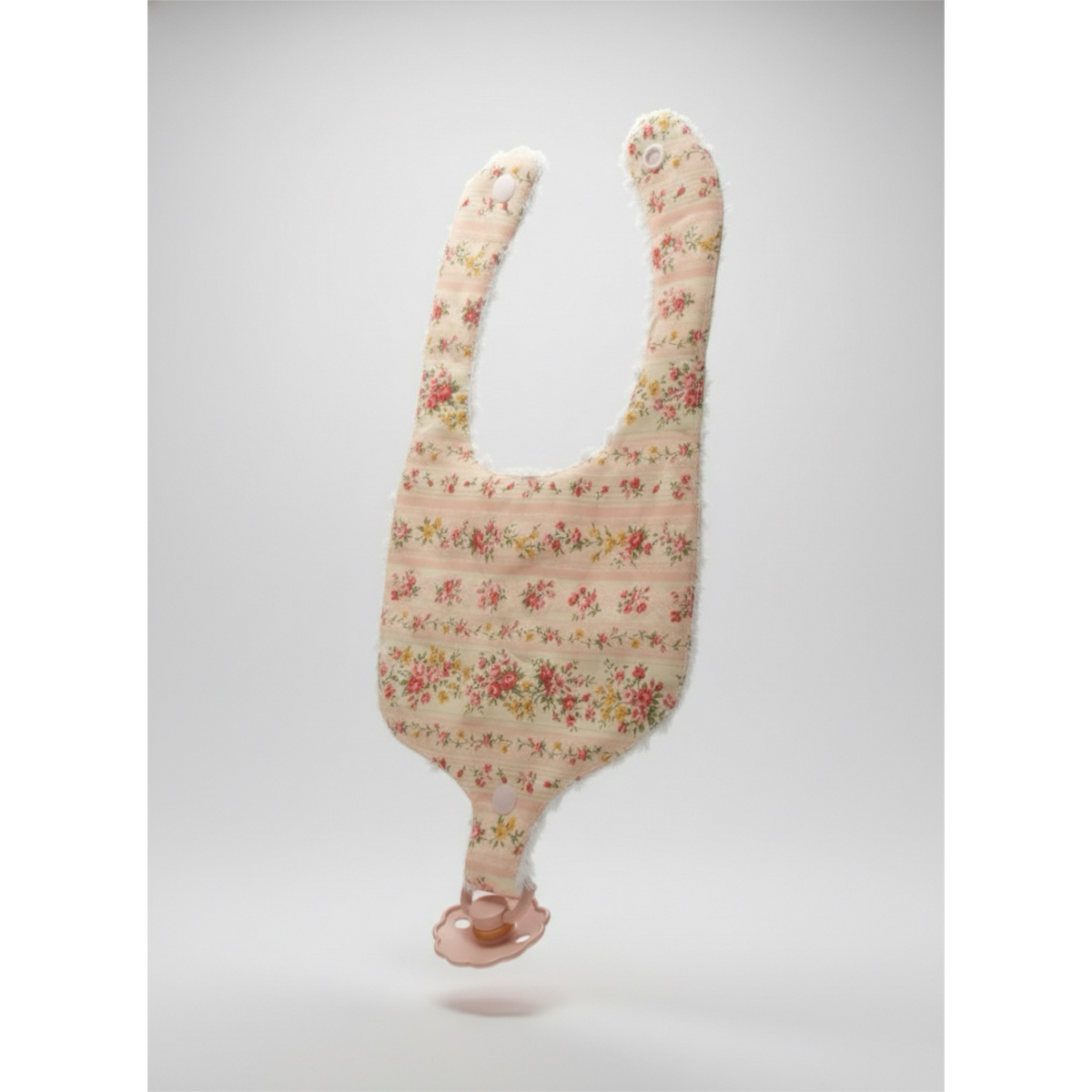 Soothe & Snap Pacifier Bib- Meadowlark Floral