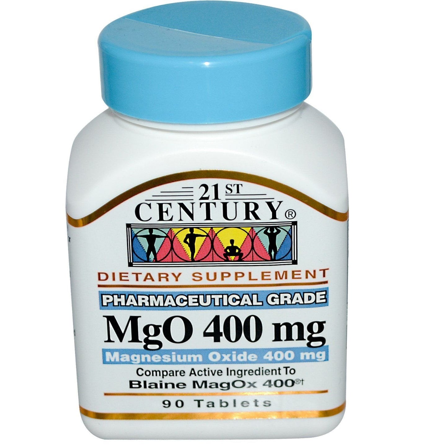 21st Century Magnesium Oxide 400 Mg Tablets