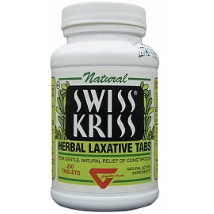 Swiss Kriss Modern Natural Products Herbal Laxative - 250 Tablets