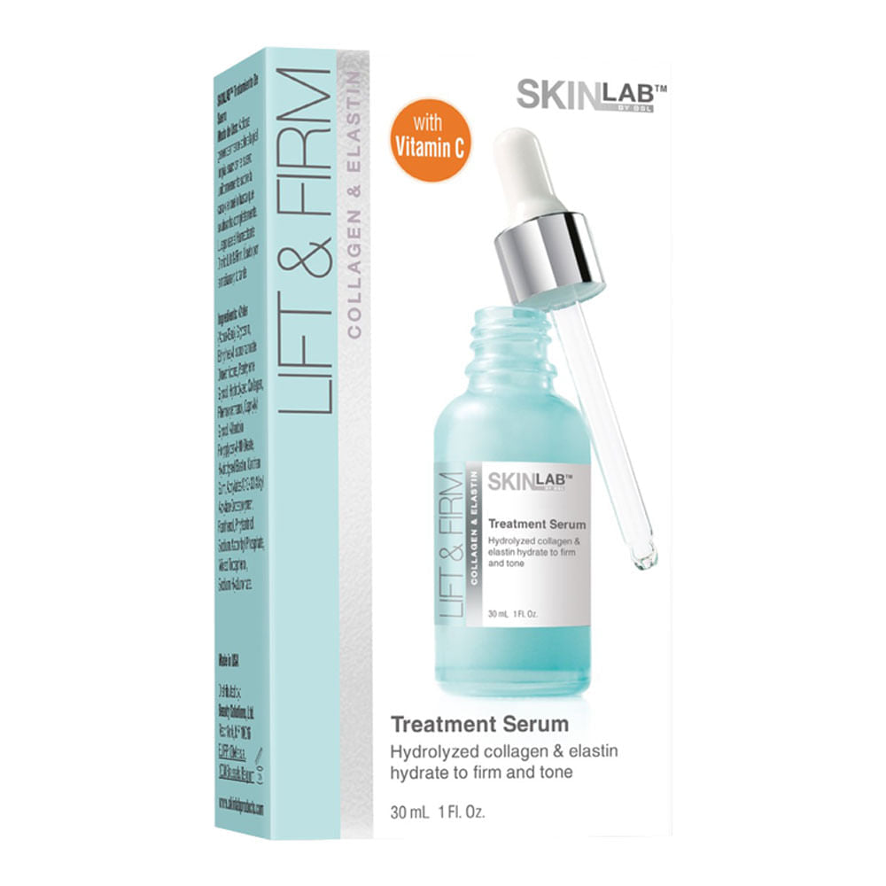 Skinlab Lift & Firm Treatment Serum, Collagen & Elastin, 1 OZ