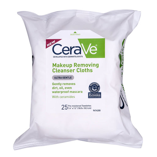 CeraVe Cleanser Cloths, Makeup Removing, Ultra Gentle