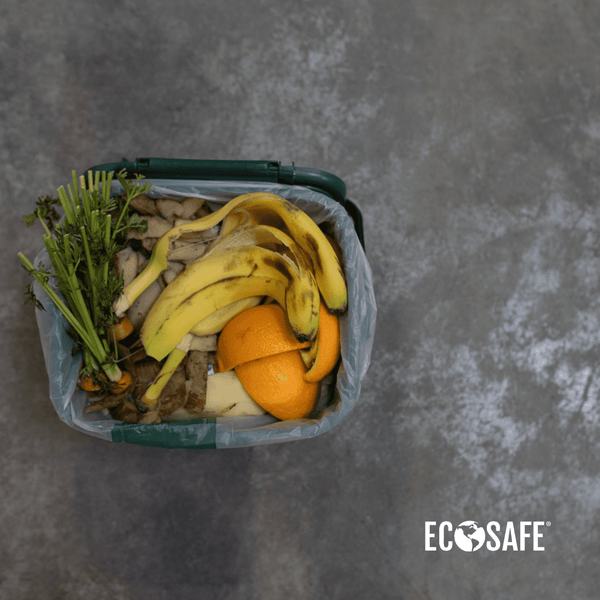 EcoSafe Zero Waste 2.5 Gallon Compostable Food Scrap Bags, 16" x 17" (QTY 900), SKU CP1617-6