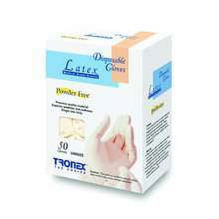 Tronex Gloves Latex Powder Free One Size