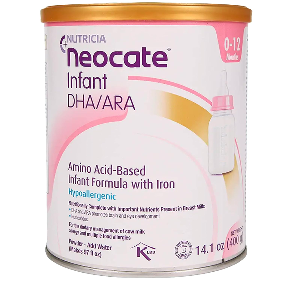 Nutricia Neocate 0-12M Hypoallergenic Infant Formula Powder 14.1 Oz