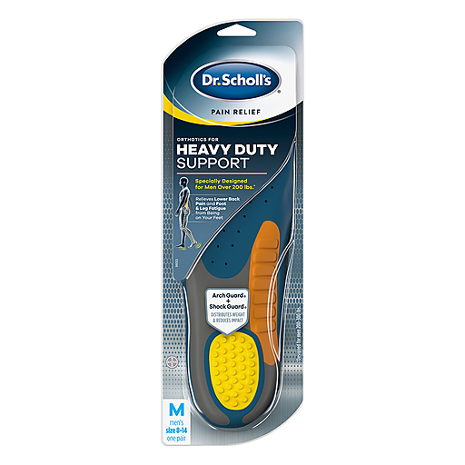 Dr. Scholl's Pain Relief Orthotics Heavy Duty Insoles For Men, Size 8-14, 1 Pair