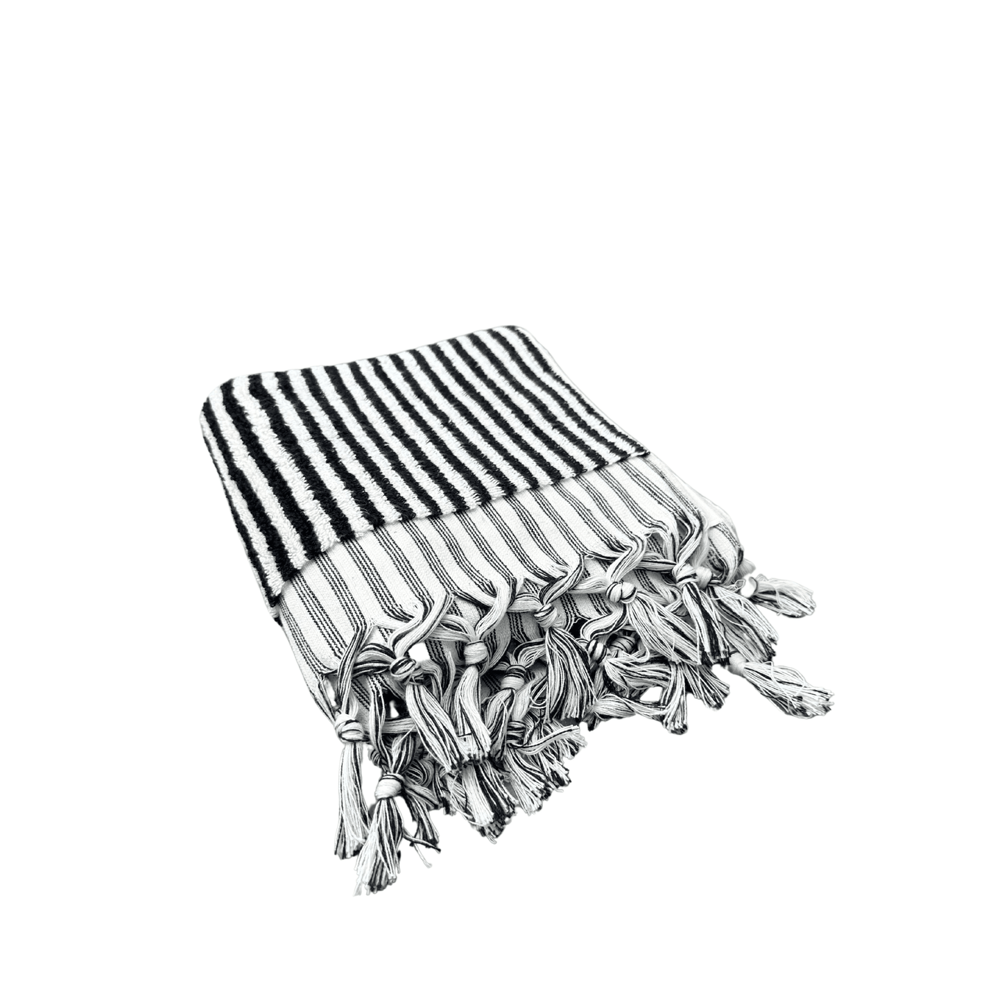 Striped Terry Hand Towel Bundle