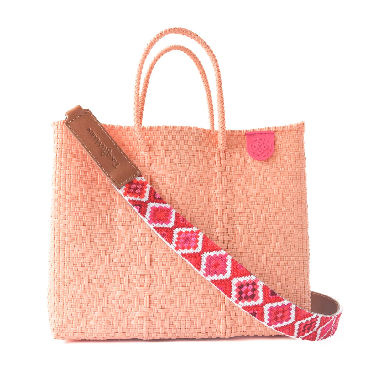 Canarias Medium Woven Resort Crossbody Bag