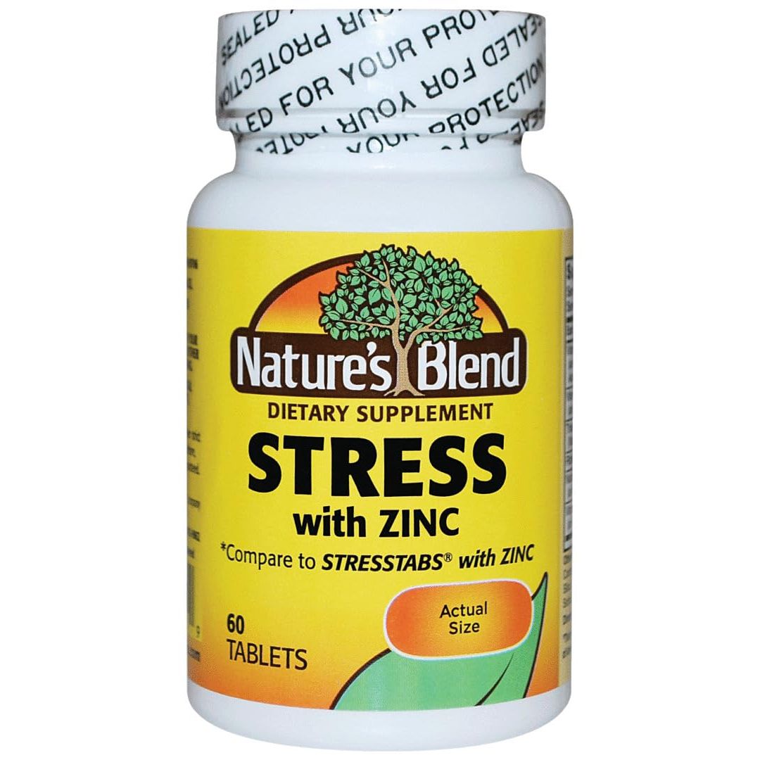 Nature's Blend Stress Formula With Zinc Tablets - Osadia Concept Store