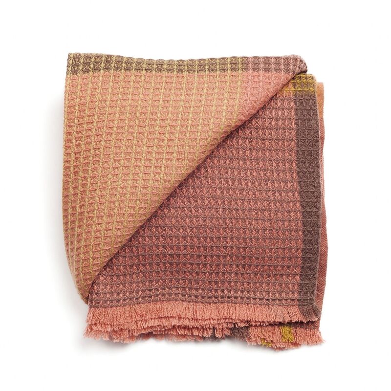Cocoon Merino Waffle Handloom Throw