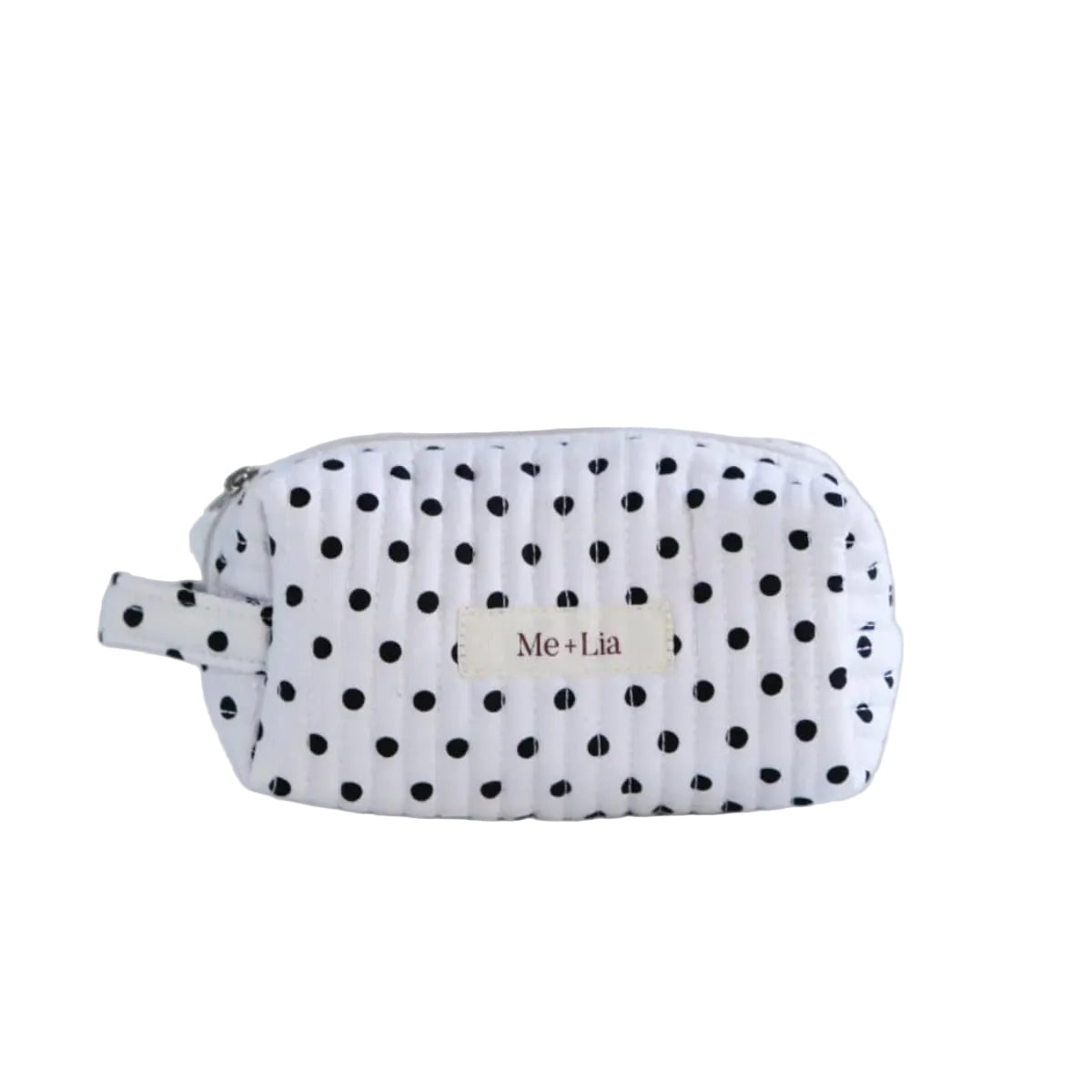 Polkadot Black Make-up Pouch - Small