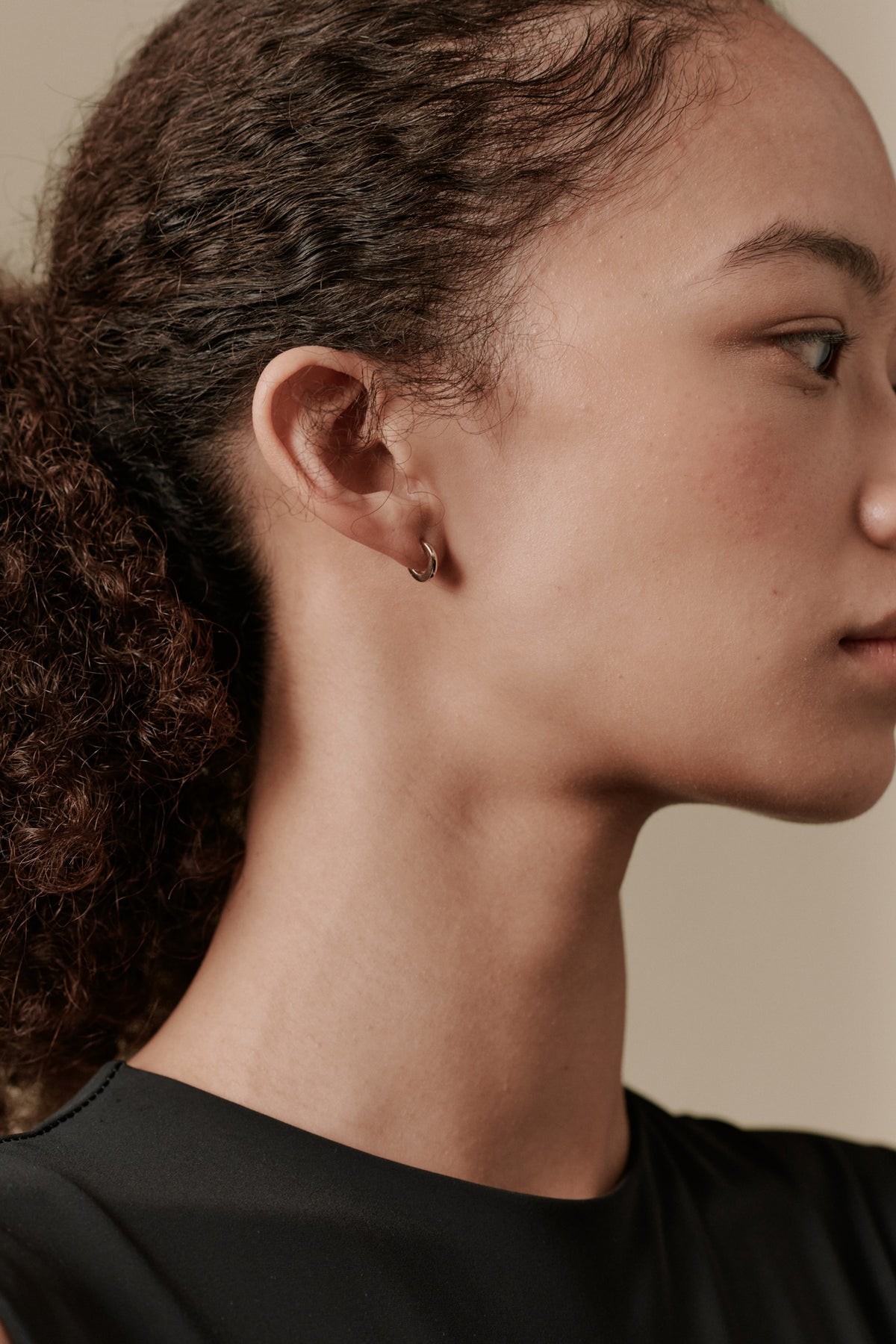 Jacob 14K Solid Gold Hoops