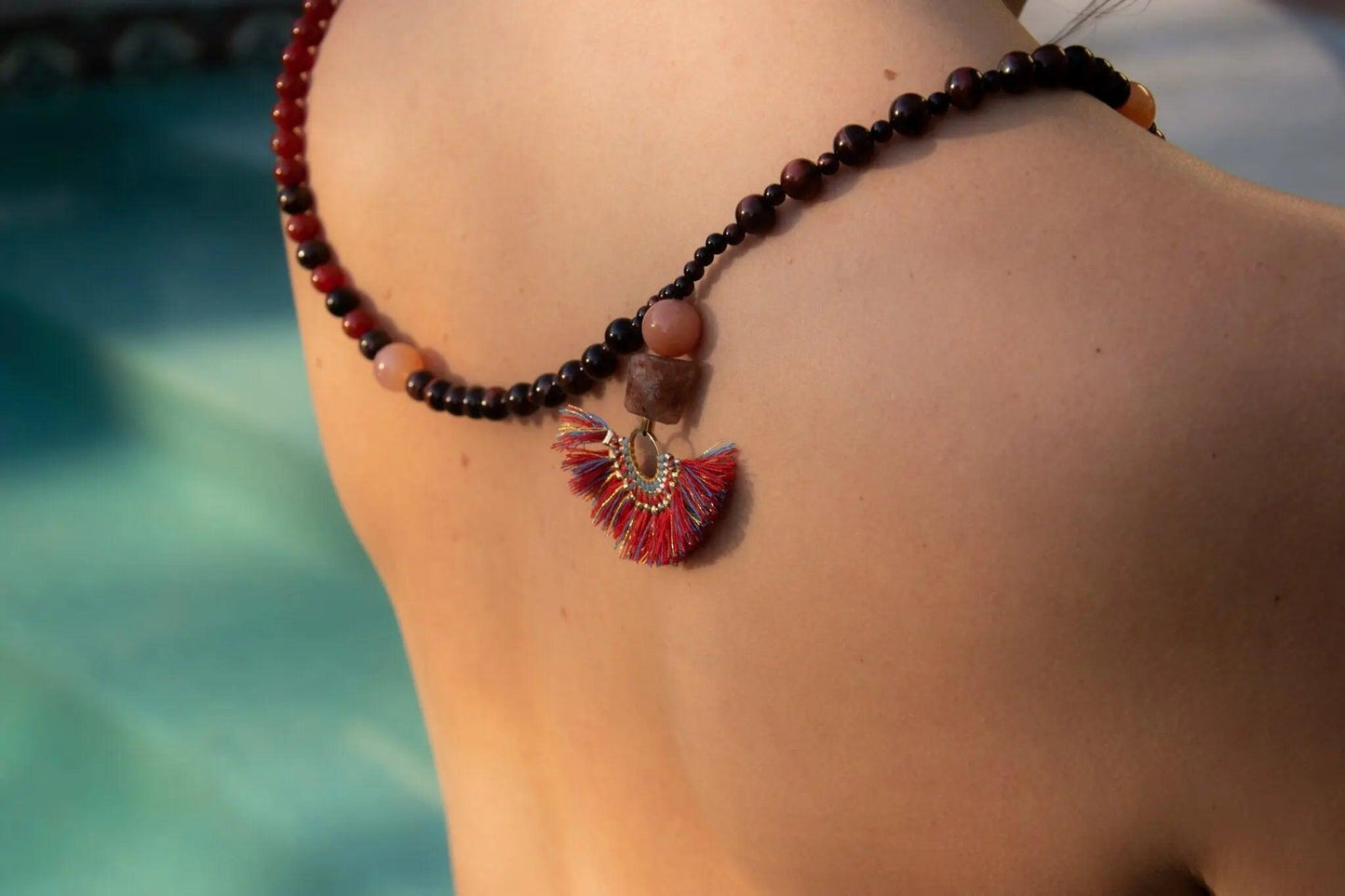 Astral Mala Beaded Necklace