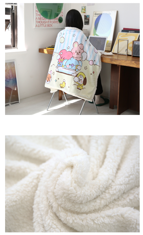 BT21 Baby Pastel Blanket