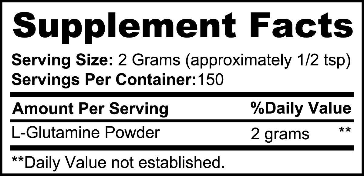 Goiteia L-Glutamine Powder 10.6 Oz (300g) - Osadia Concept Store