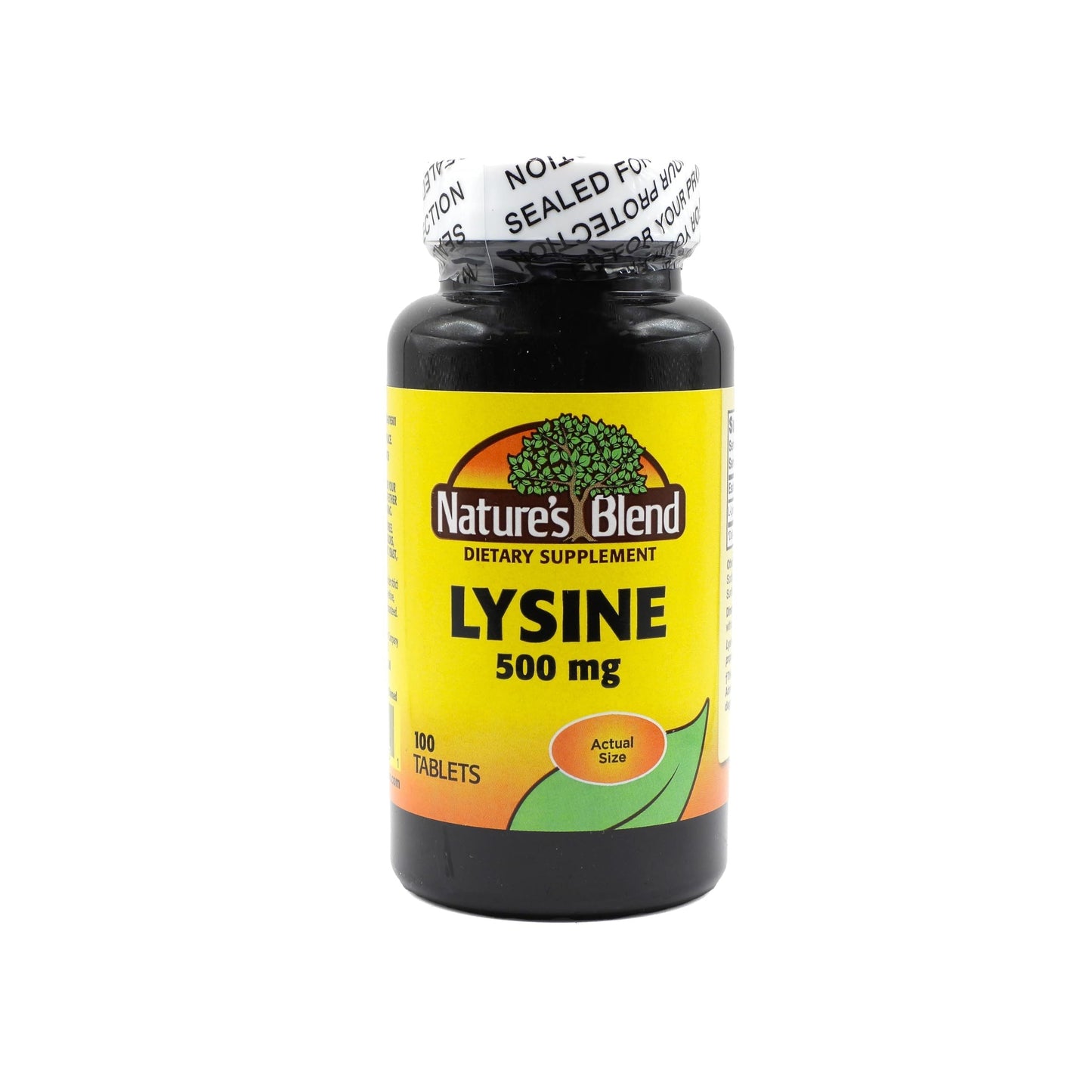 Nature's Blend Lysine, 500 Mg, 100 Tabs