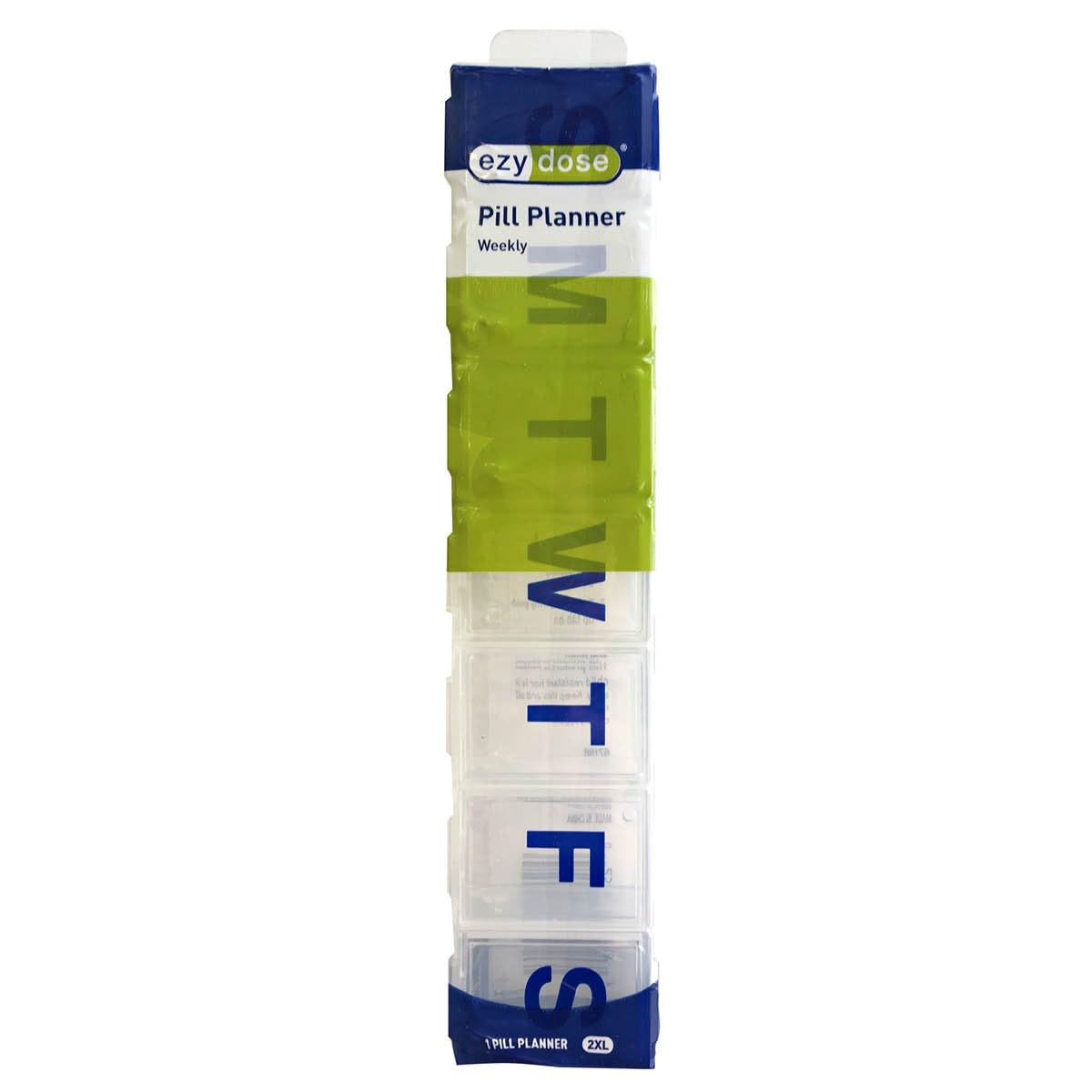 Ezy Dose Jumbo Weekly Pill Reminder 2Xl, 2XL