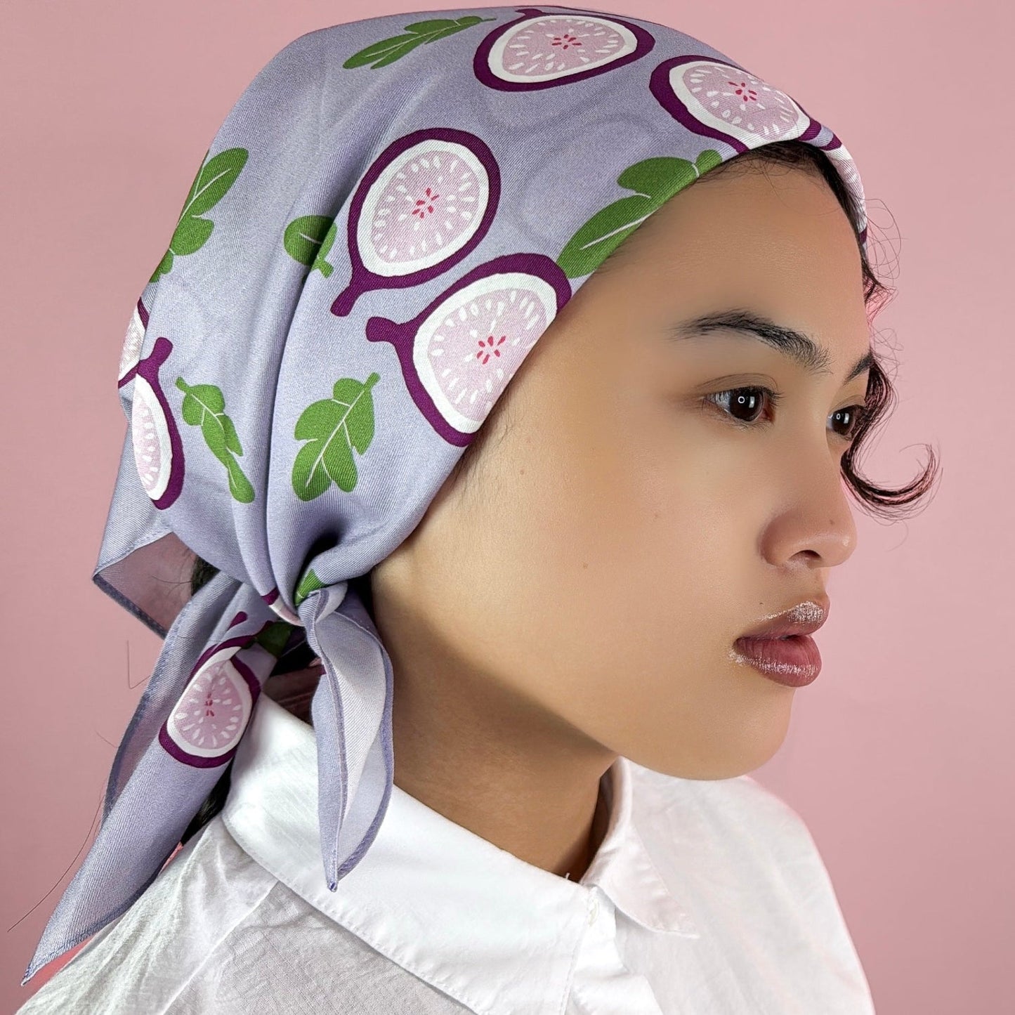 Fig Cotton Silk Bandana - Osadia Concept Store