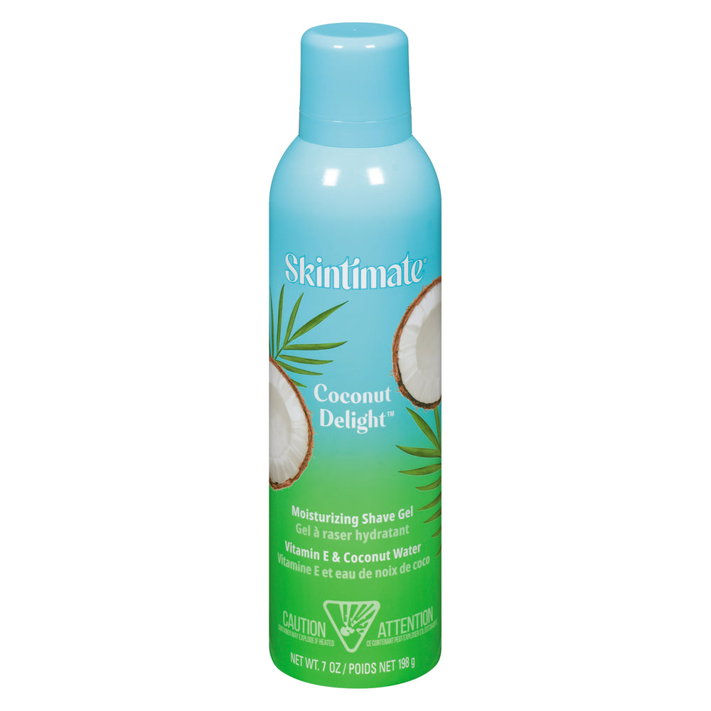 Skintimate Shave Gel, Moisturizing, Coconut Delight - 7 Ounce