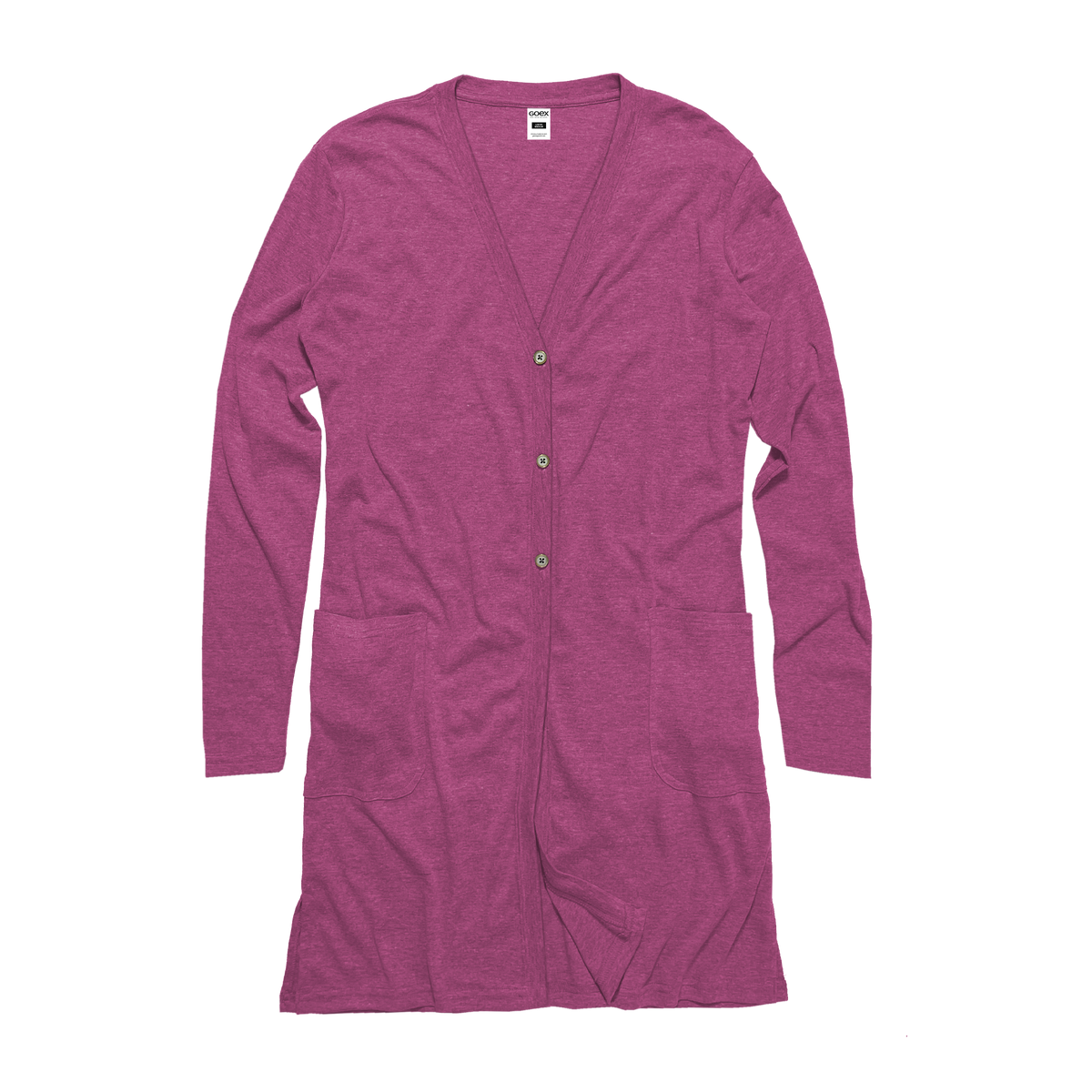 Ladies Eco-Triblend Rib Cardigan