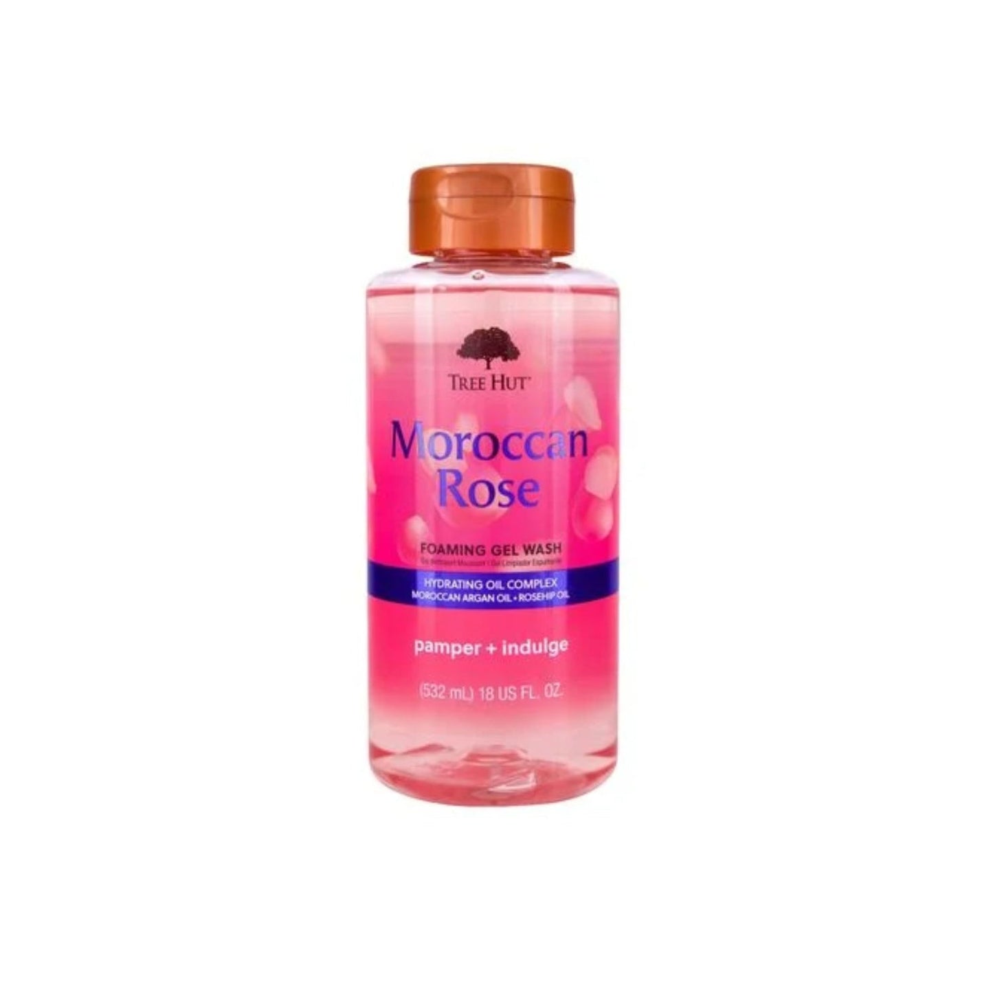 Tree Hut Gel Wash, Moroccan Rose, Foaming 18 Fl Oz