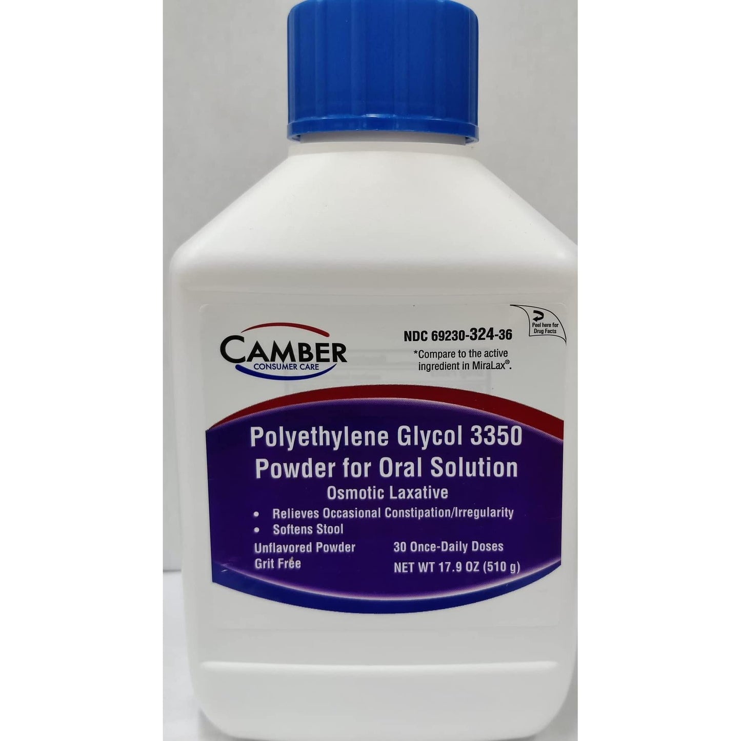 Camber PEG 3350 Powder 17.9 Oz (510gm)