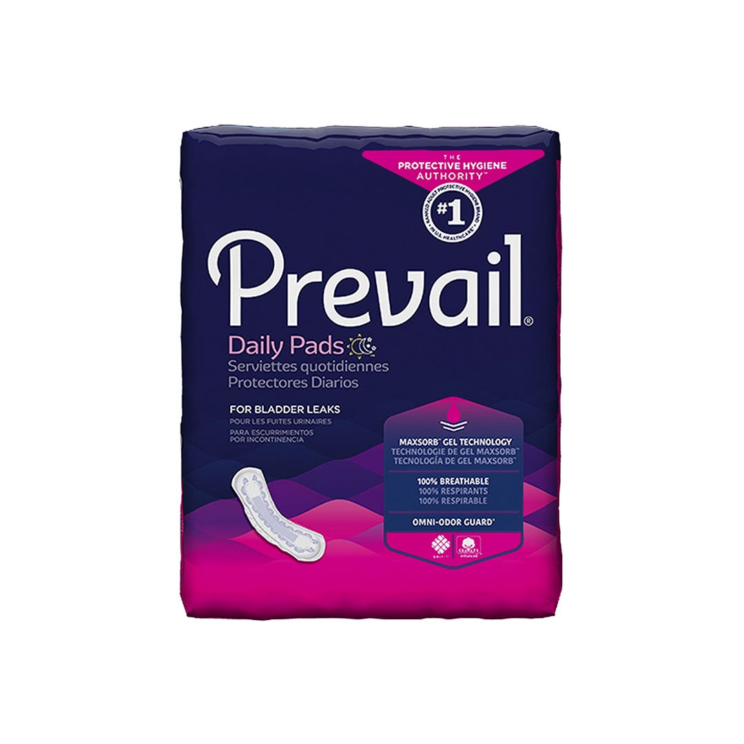 Prevail Bladder Control Pads, Moderate Absorbency, Long