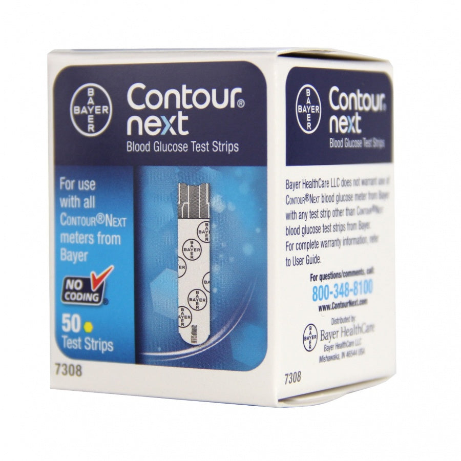 Bayer Countour Next Blood Glucose Test Strips