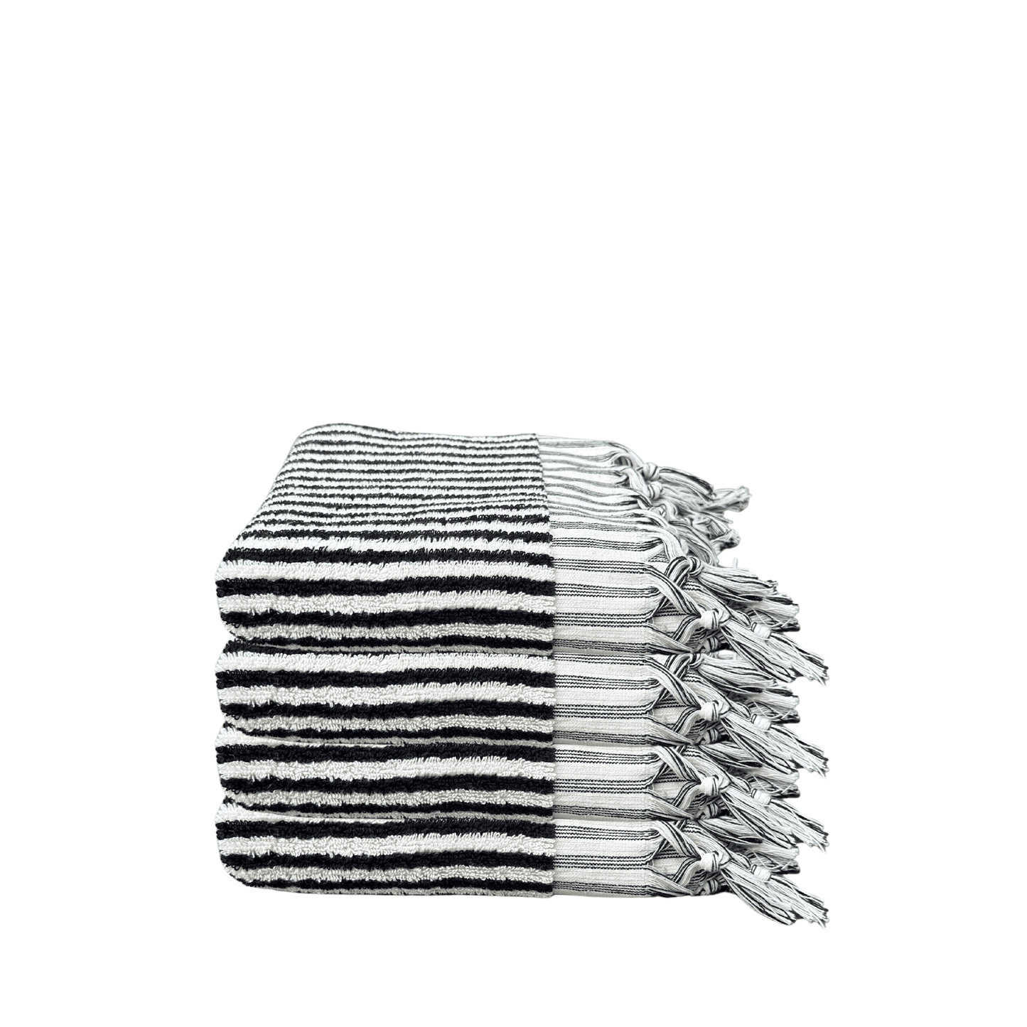 Striped Terry Hand Towel Bundle