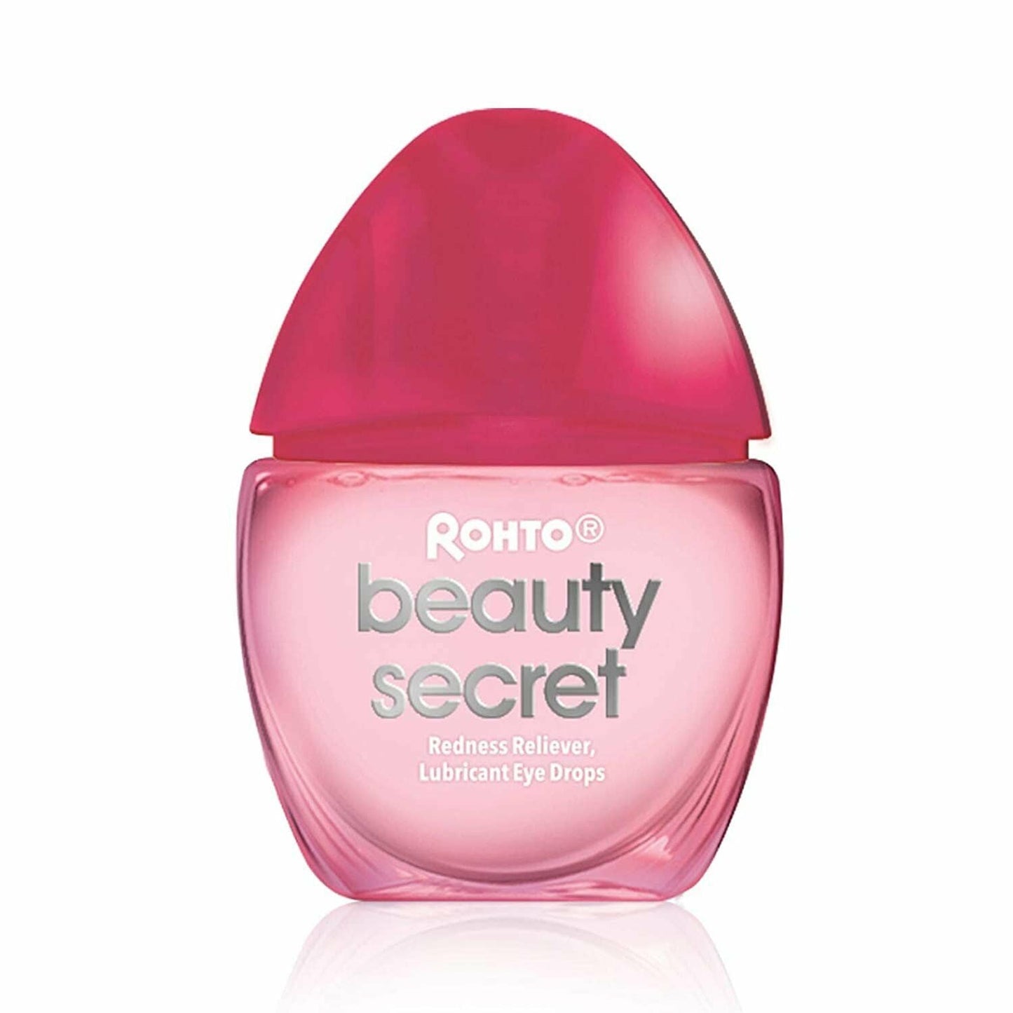 Rohto Beauty Secret Cooling Eye Drops, Redness Reliever, Lubricant 0.4 Fl Oz