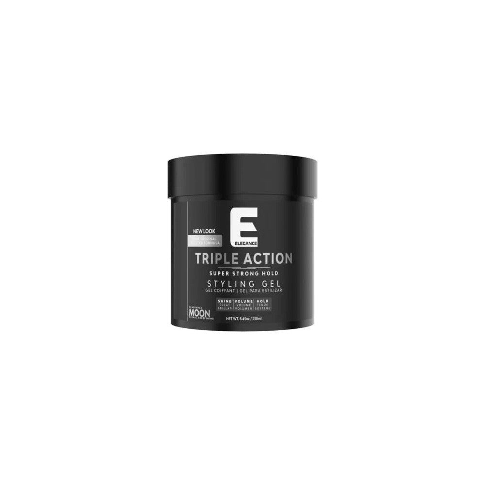 Elegance Triple Action Super Strong Hold Hair Styling Gel