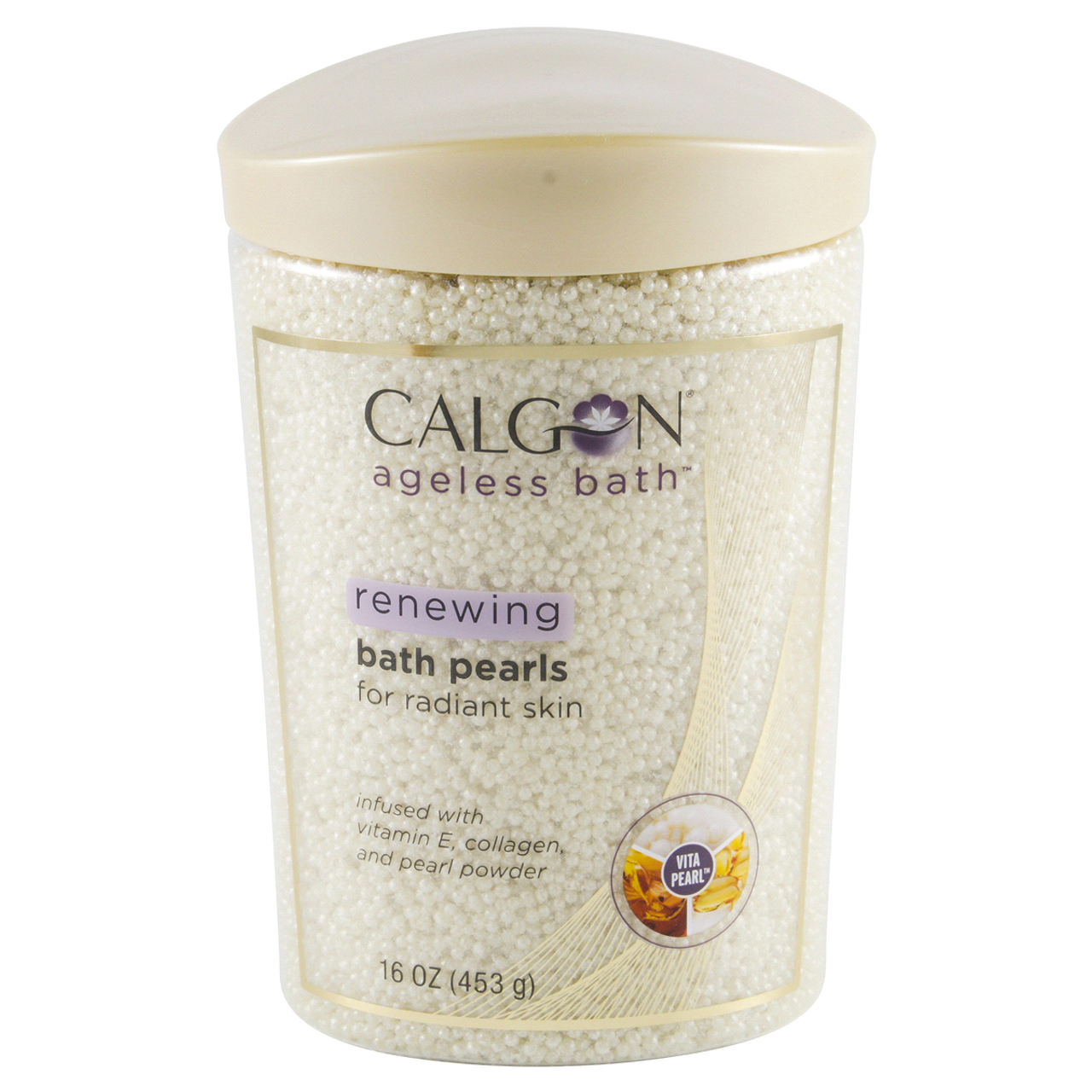 Calgon Ageless Renewing Bath Pearls, 16 Oz