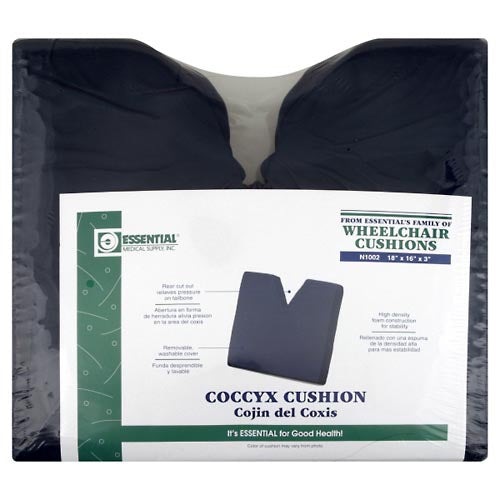 Essential Medical Supply Cushion Coccyx 3'' 18 X 16 Inch