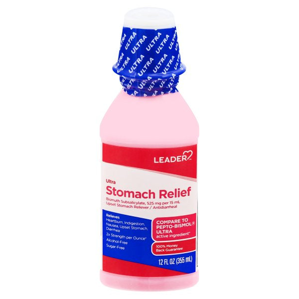 Leader, Stomach Relief, Ultra, 12 Fl Oz
