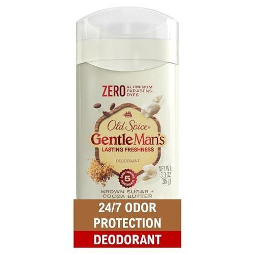 Old Spice GentleMan's Collection Deodorant Stick For Men, Brown Sugar & Cocoa Butter, 3.0 Oz