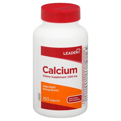Leader Calcium Dietary Supplement Tablets