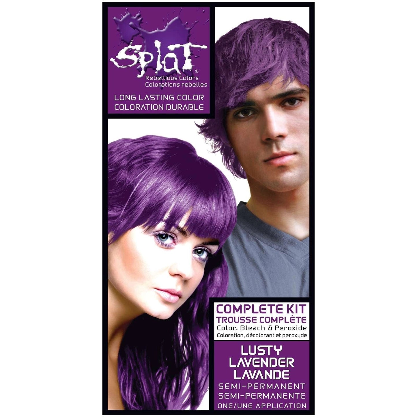 Splat Complete Kit Lusty Lavender Hair Color