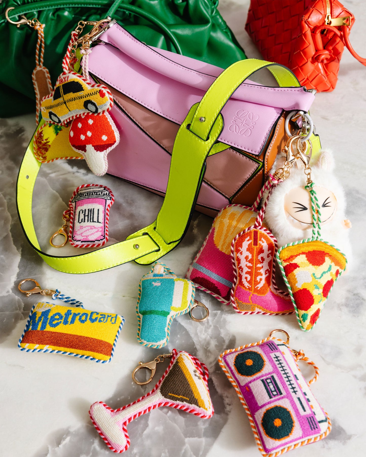 Pink Boombox- Bag Charm - Osadia Concept Store