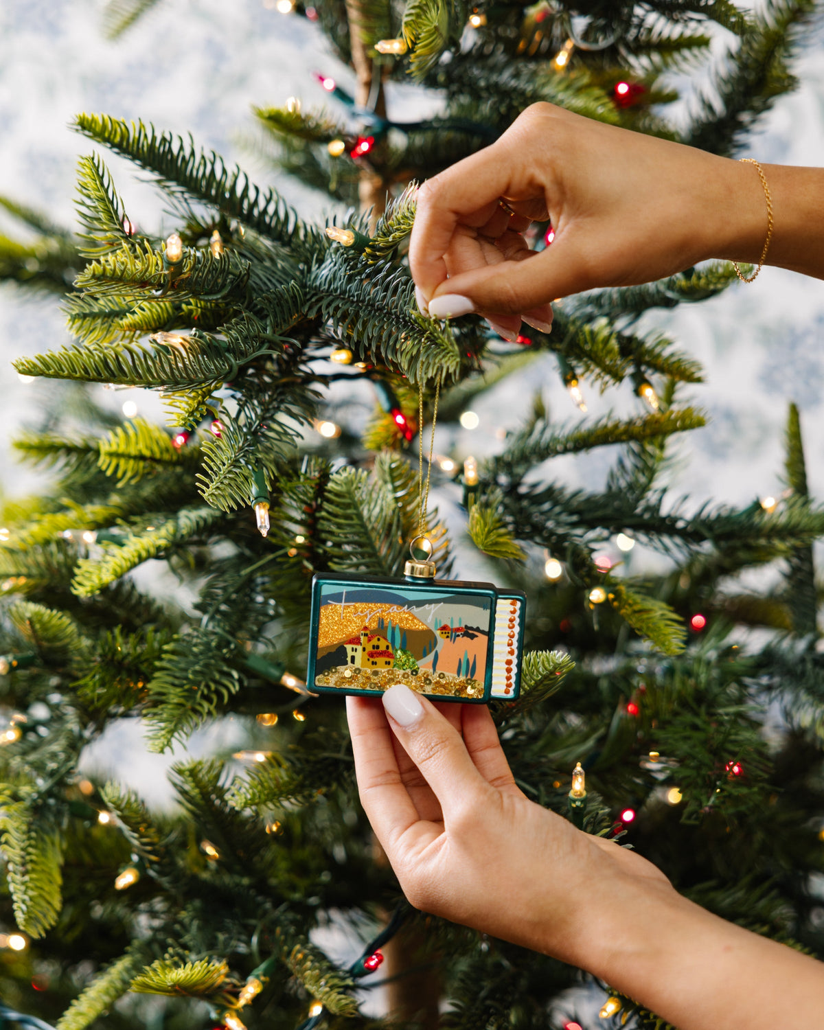 Matchbook Ornament - Tuscany