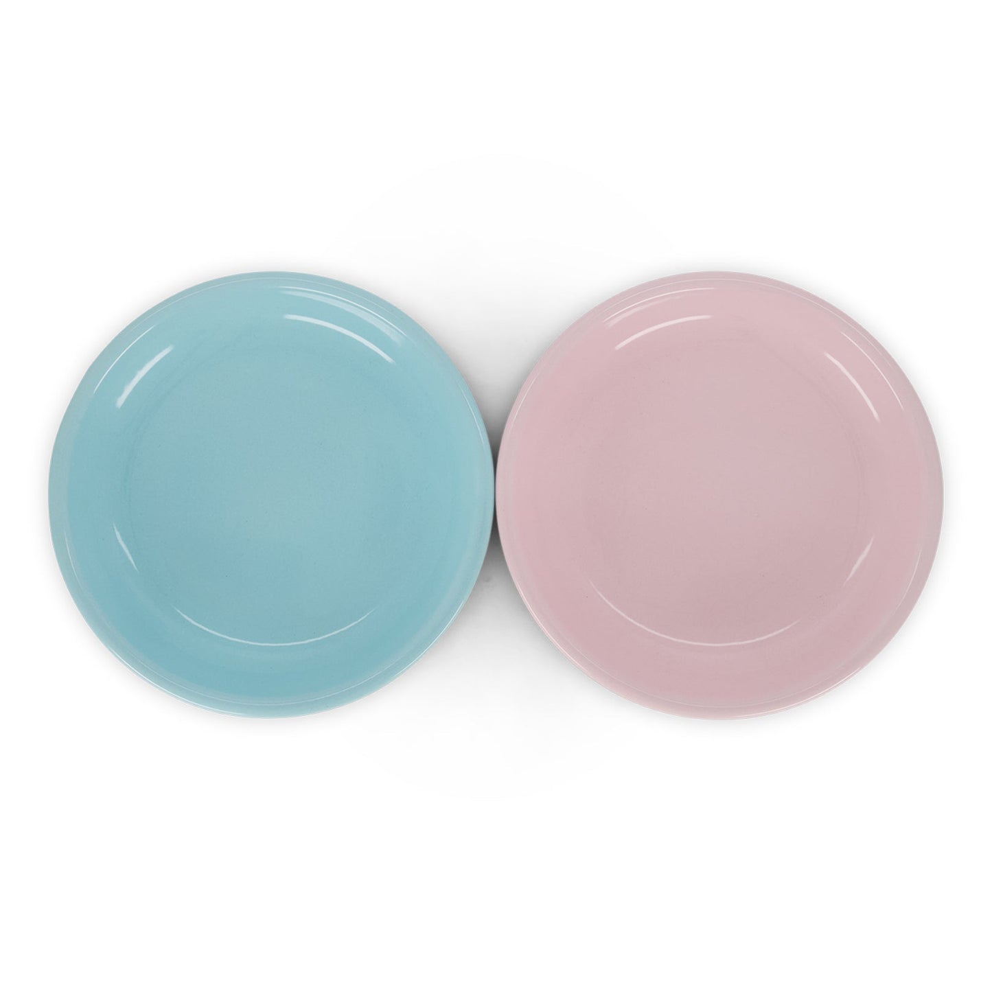 S/4 Enamel Side plate - Two Tone