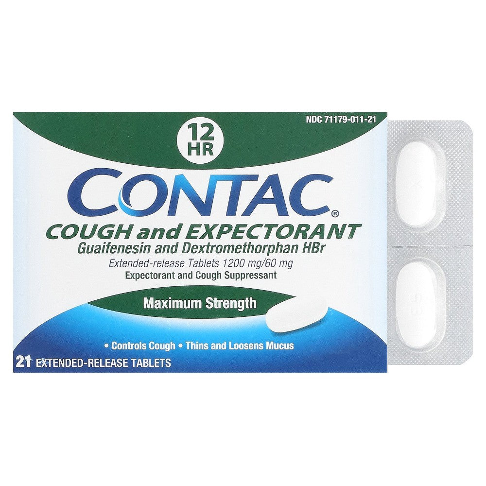 Contac Cough & Congestion, Maximum Strength, Tablets