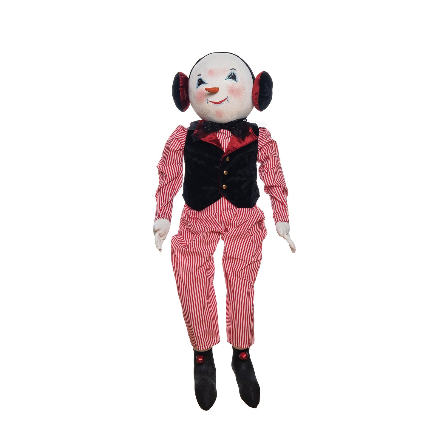 Sheldon Snowman Gathered Traditions Art Doll - Osadia Concept Store