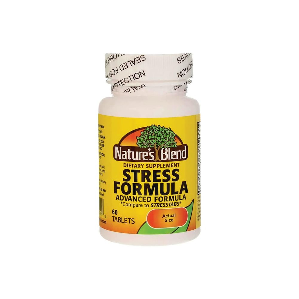 Nature's Blend Stress Formula Vitamins 60 Tablets