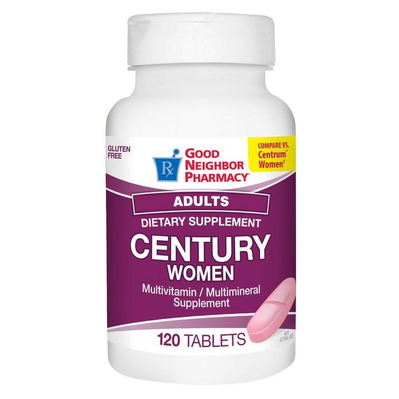 Good Neighbor Pharmacy GNP Century Adult Women S Multivitamin 120 Tablets