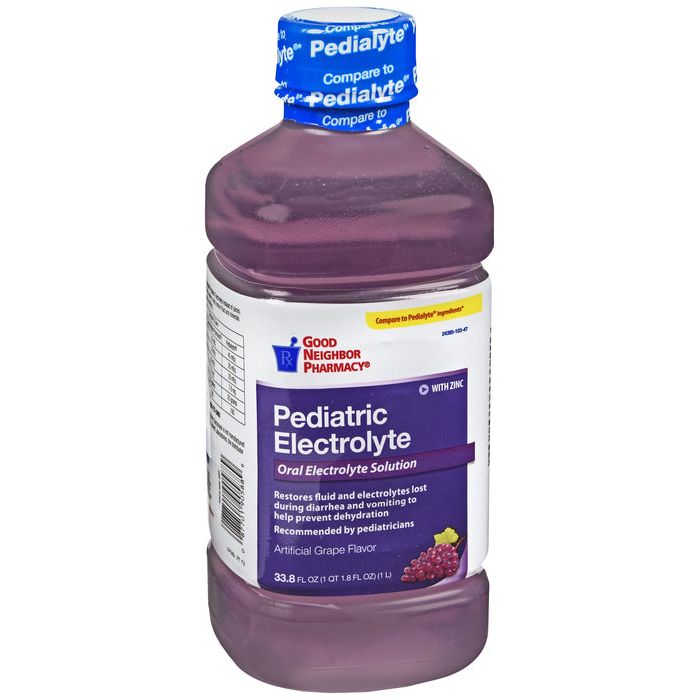 G.n.p. Pediatric Electrolyte Grape Liquid 6 X 33.8 Oz