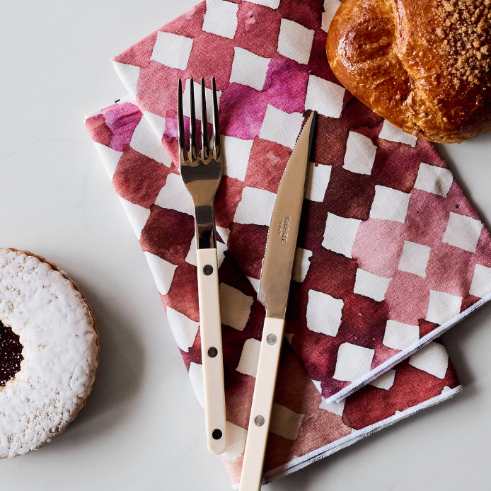 Pink Diamonds Napkin