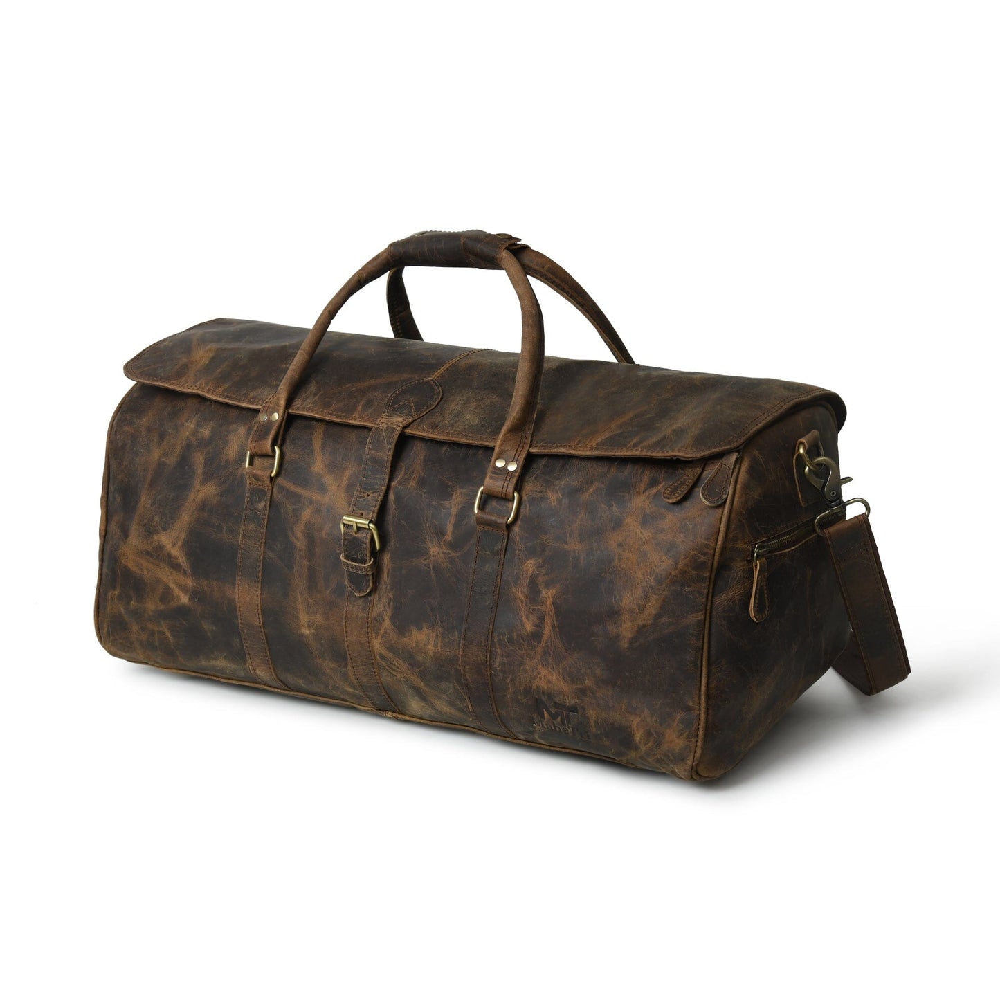 The Bolton Flap Duffel- Dark Brown - Osadia Concept Store