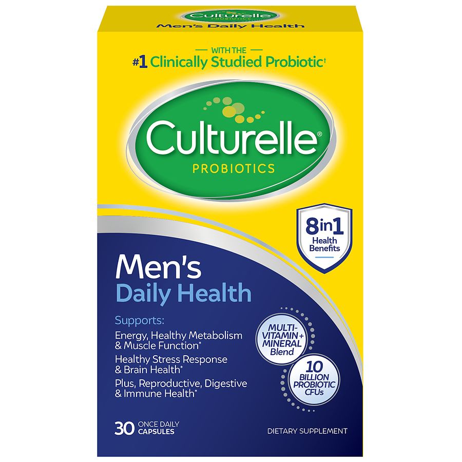Culturelle Men's Daily Health Probiotic Capsules