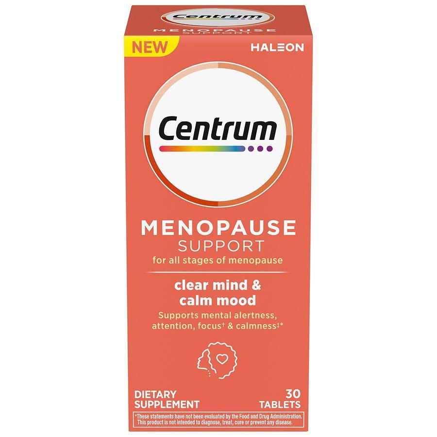 Centrum Menopause Support, Clear Mind & Calm Mood, Tablets