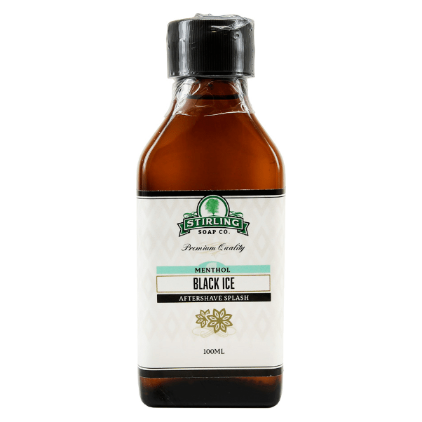 Stirling Soap Co. Black Ice Shaving Collection